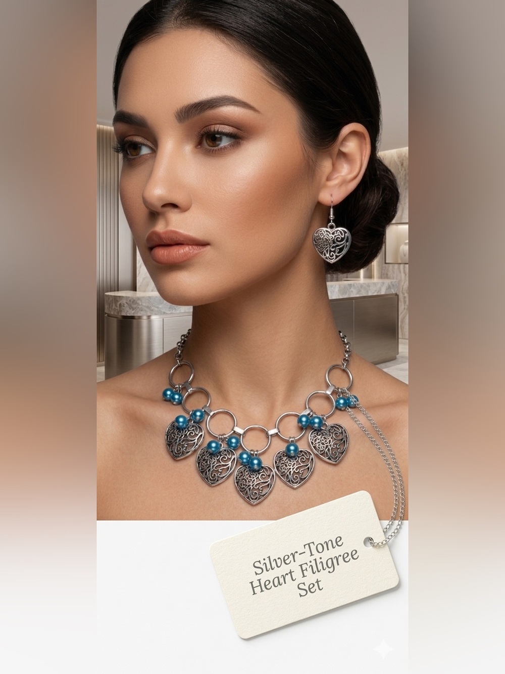 Choose One: $13 Necklace & Earring Set - Picture 3 of 16